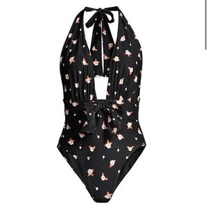 Weworewhat Brooklyn one piece bathing suit size M